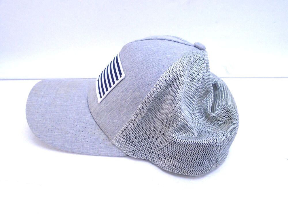 Walter Hagen Golf Baseball Fitted Hat Cap American Flag Gray Size L/XL - Picture 3 of 8